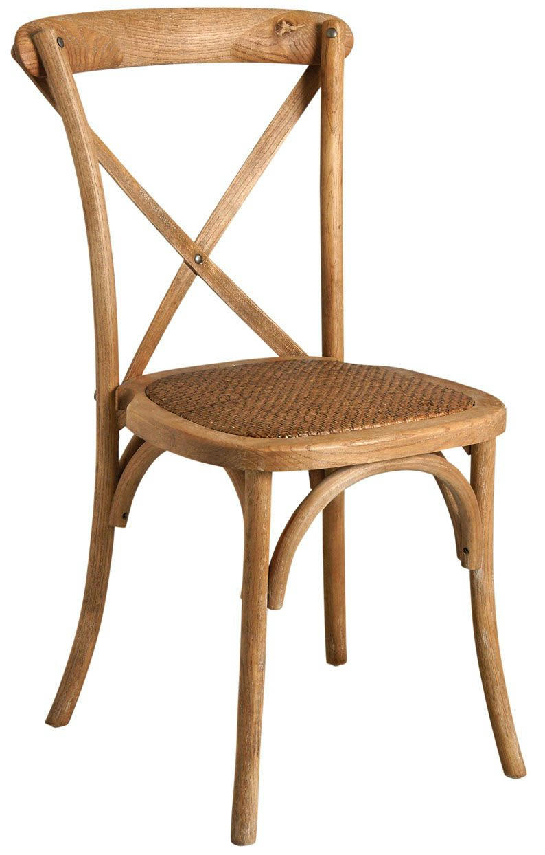 - Chaise bistro en hêtre empilable unitaire