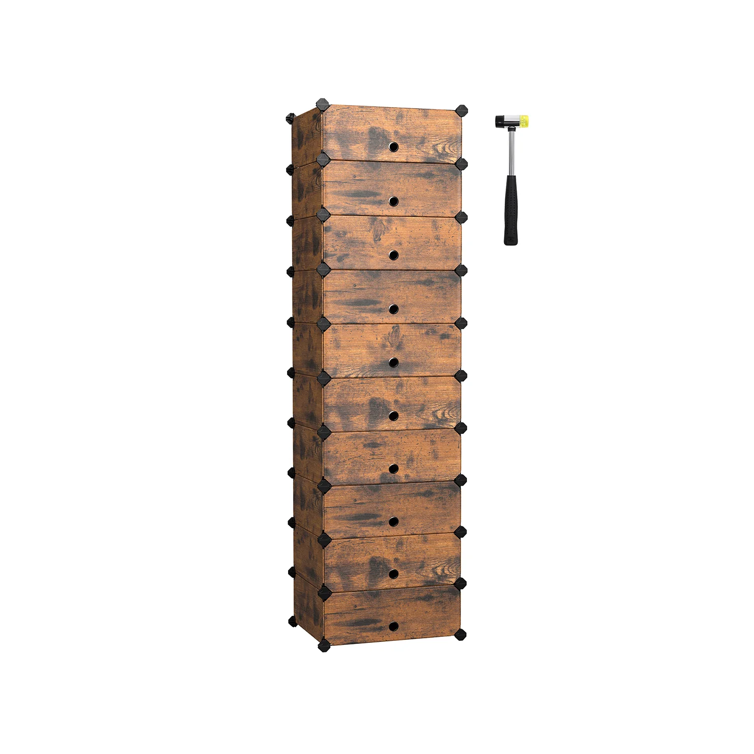 Rangement modulable 10 cases