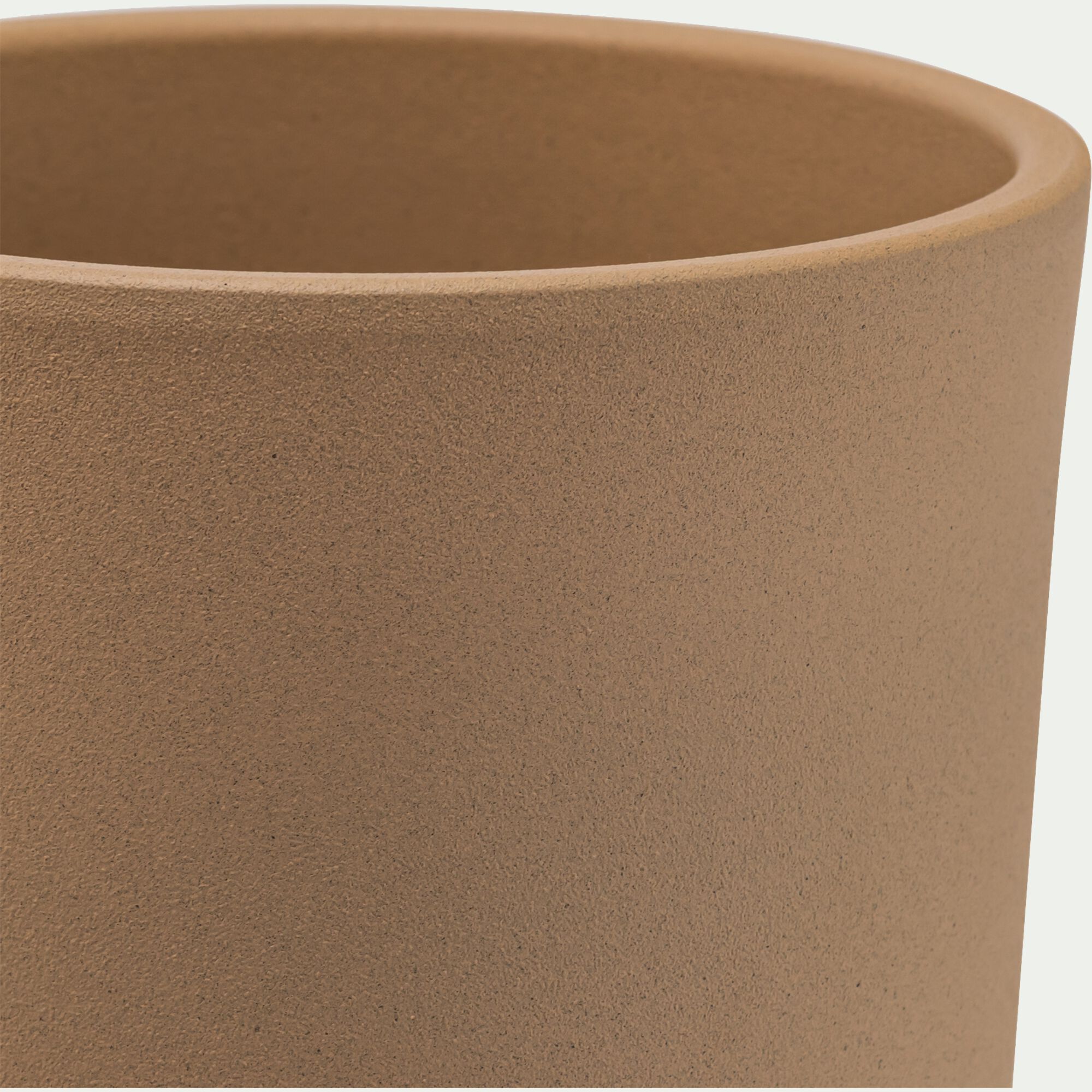 ERA - Cache-pot en céramique D15cm - beige