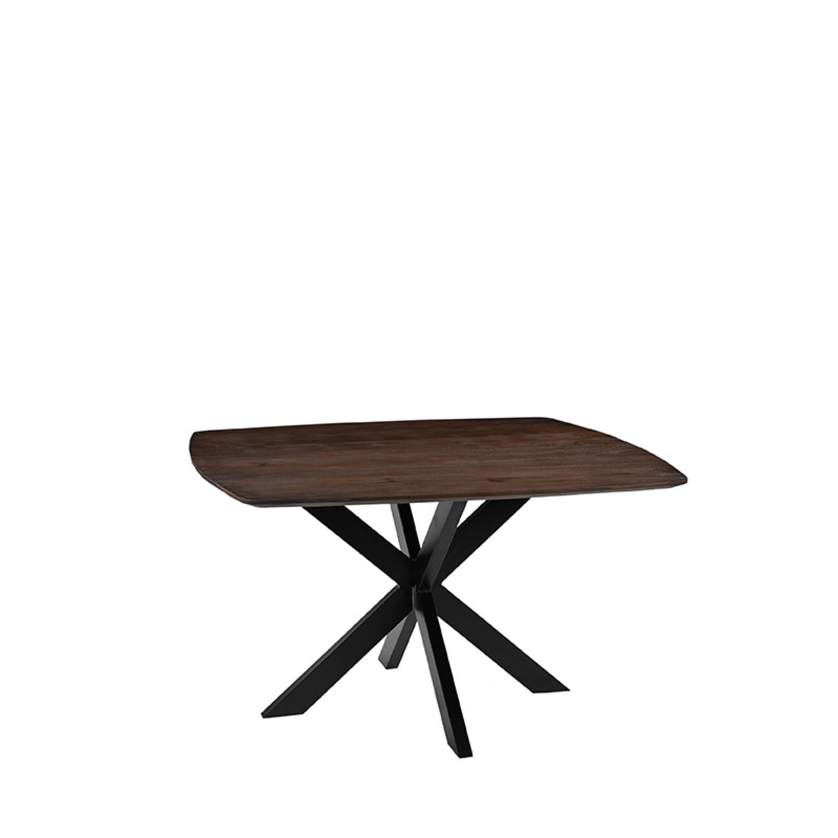 LABEL51 Eettafel Blake - Donkerbruin Mangohout - 140x140x76cm