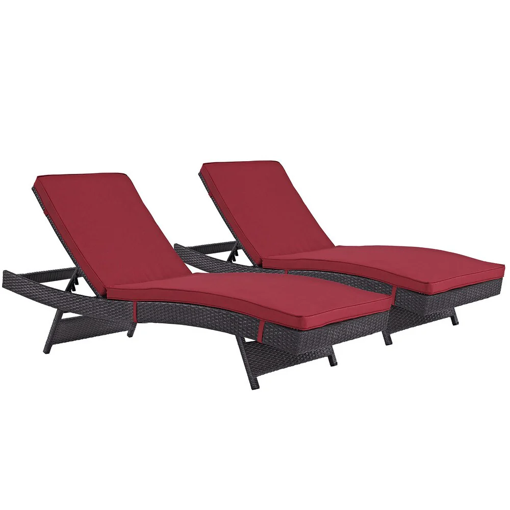 Gather Chaise Outdoor Patio Set of 2