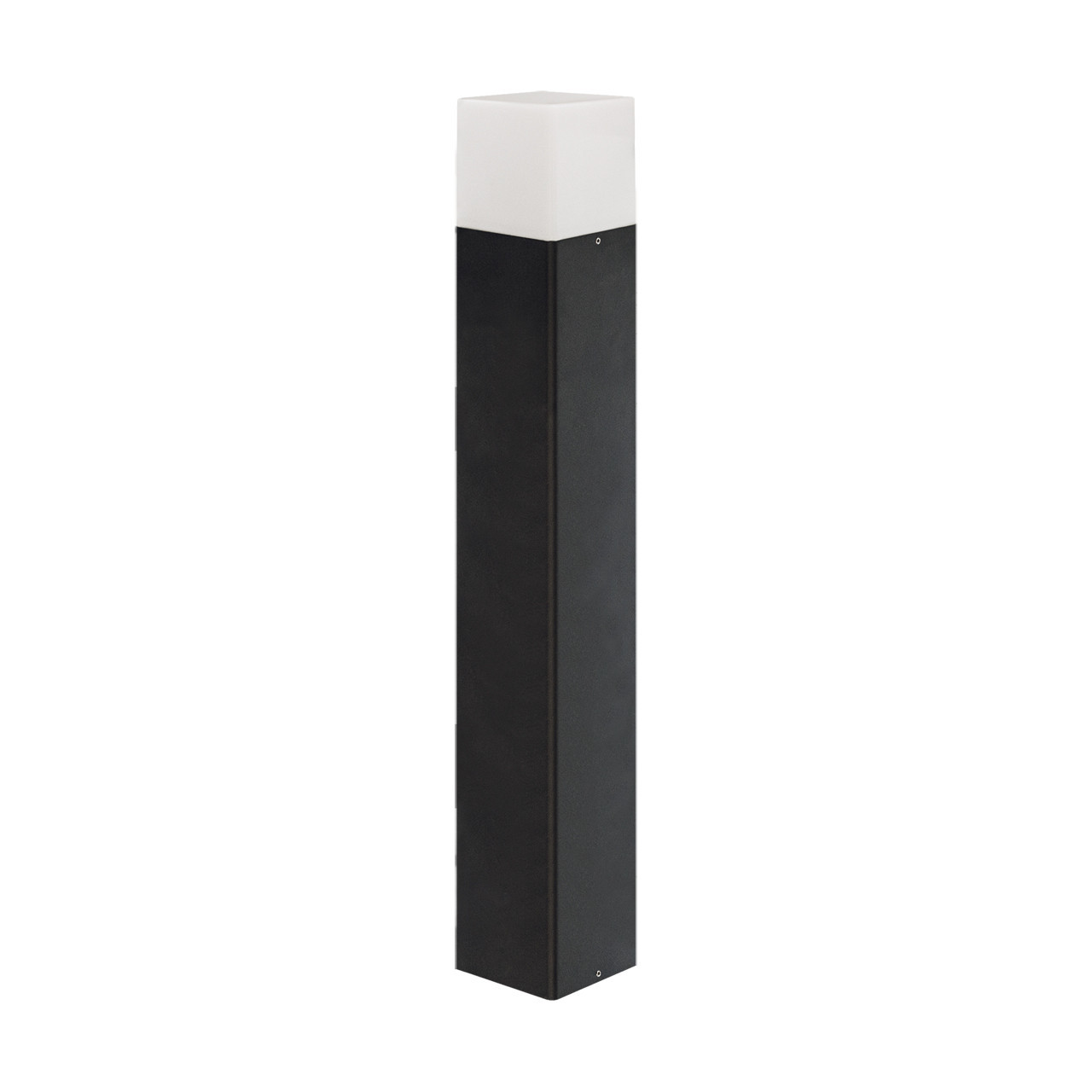 Lampa ogrodowa stojąca czarno-biała GRYF wys:50 cm 1xE27x15W IP44 Struhm