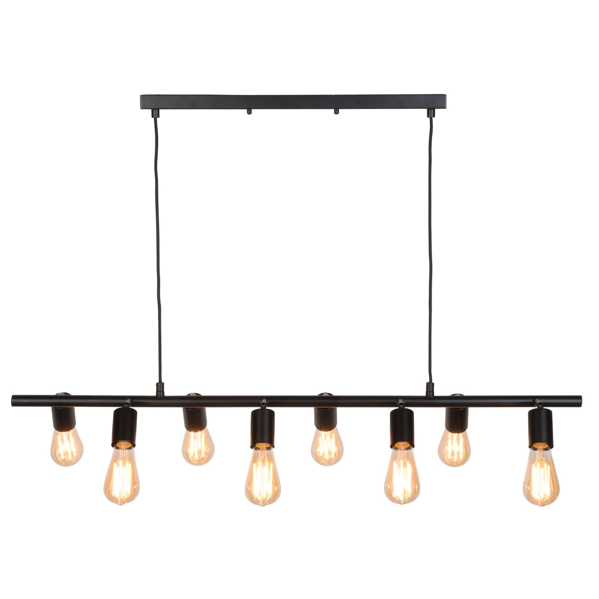it's about RoMi hanglamp Miami - zwart - 105x15x9cm