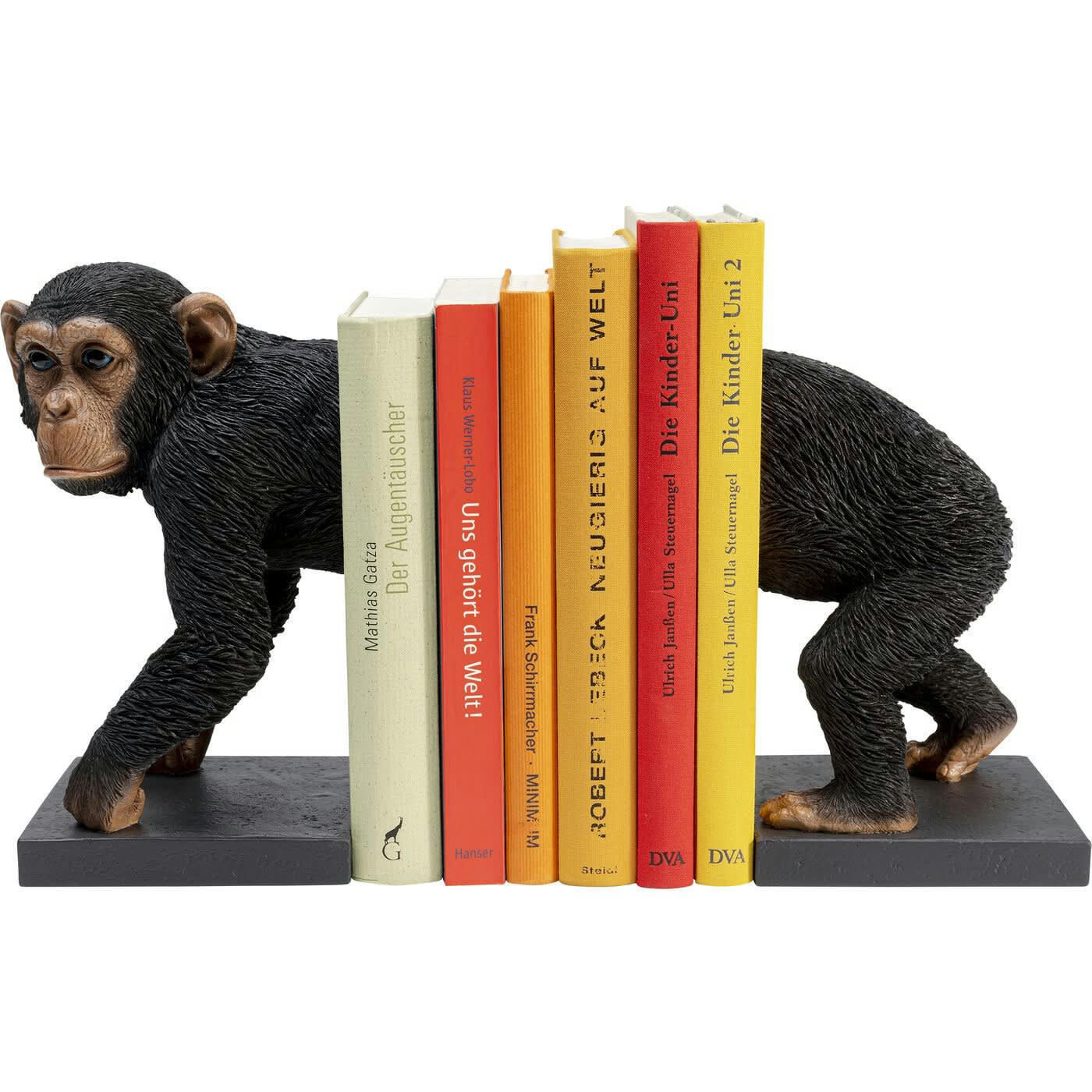 - Serre-livres chimpanzé set de 2 Kare Design