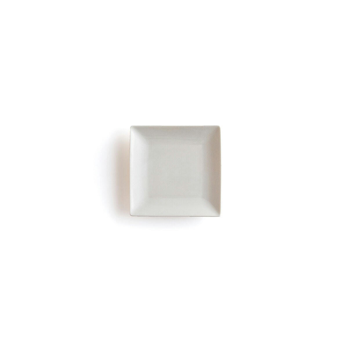 Lot de 4 assiettes à pain en porcelaine, Hivane