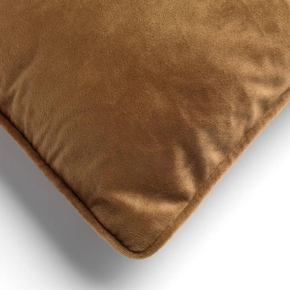 Kussenhoes Finn - Tobacco Brown - 60x60 cm