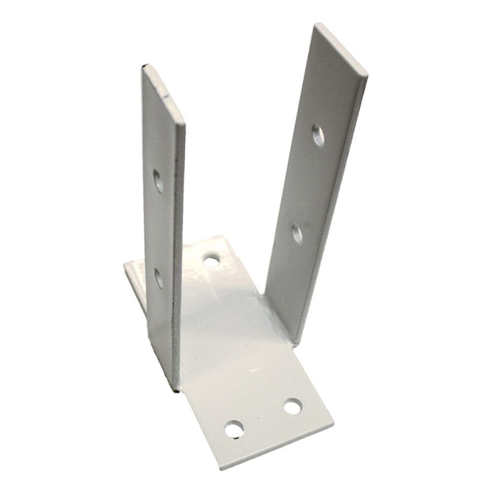 STOLPEFOT PALMAKO 90X90MM HVIT