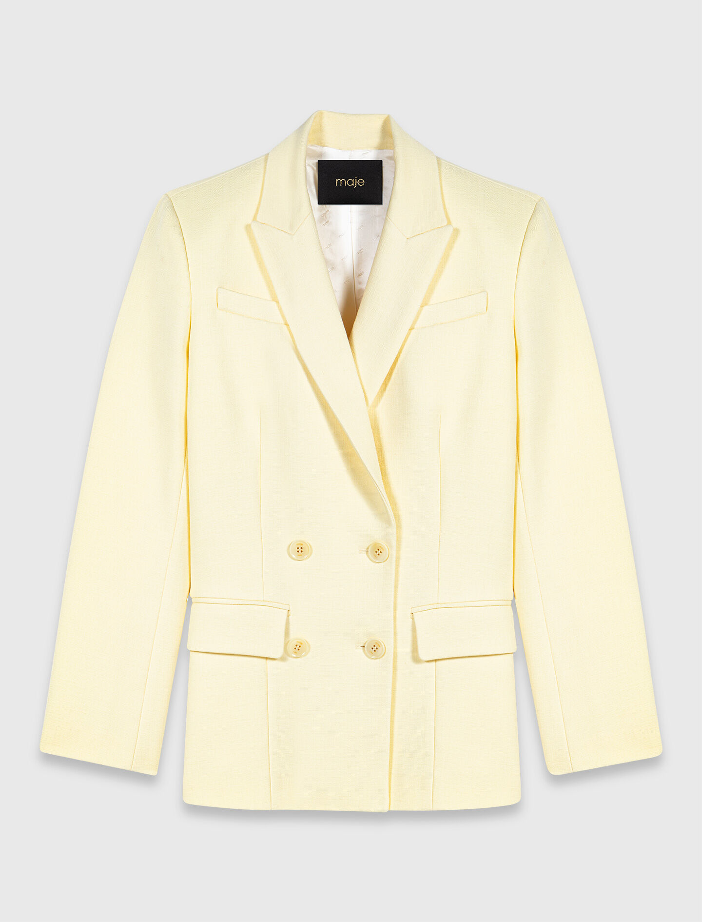 Veste de tailleur croisée
