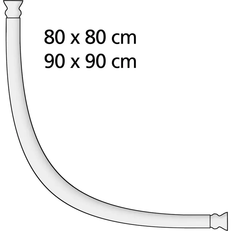 Duschvorhangstange Wenko