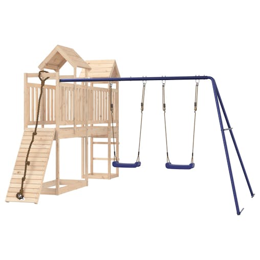 NNEVL Outdoor Playset Solid Wood Pine