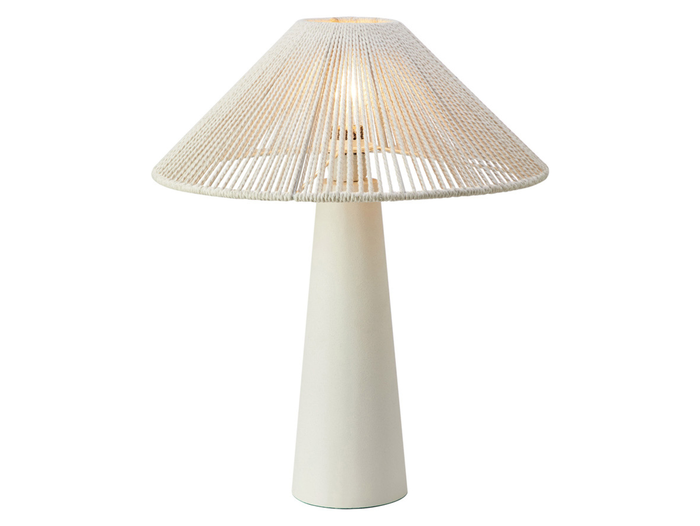 Lampa stołowa Favoro metalowa beżowa
