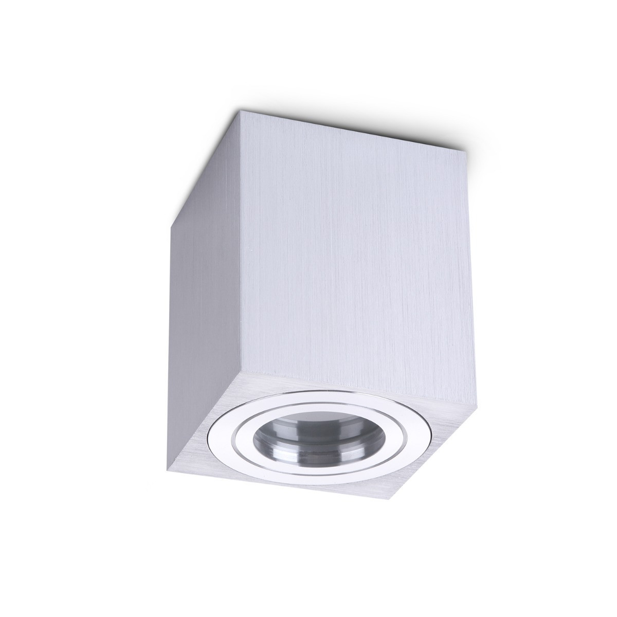 Spot kwadratowy chrom AQUARIUS SQUARE 1xGU10x35W wym:8x8x9,5cm IP20 Kobi