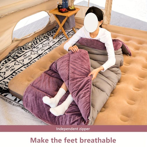 NNETM Portable Sleeping Bag for Camping Adventures