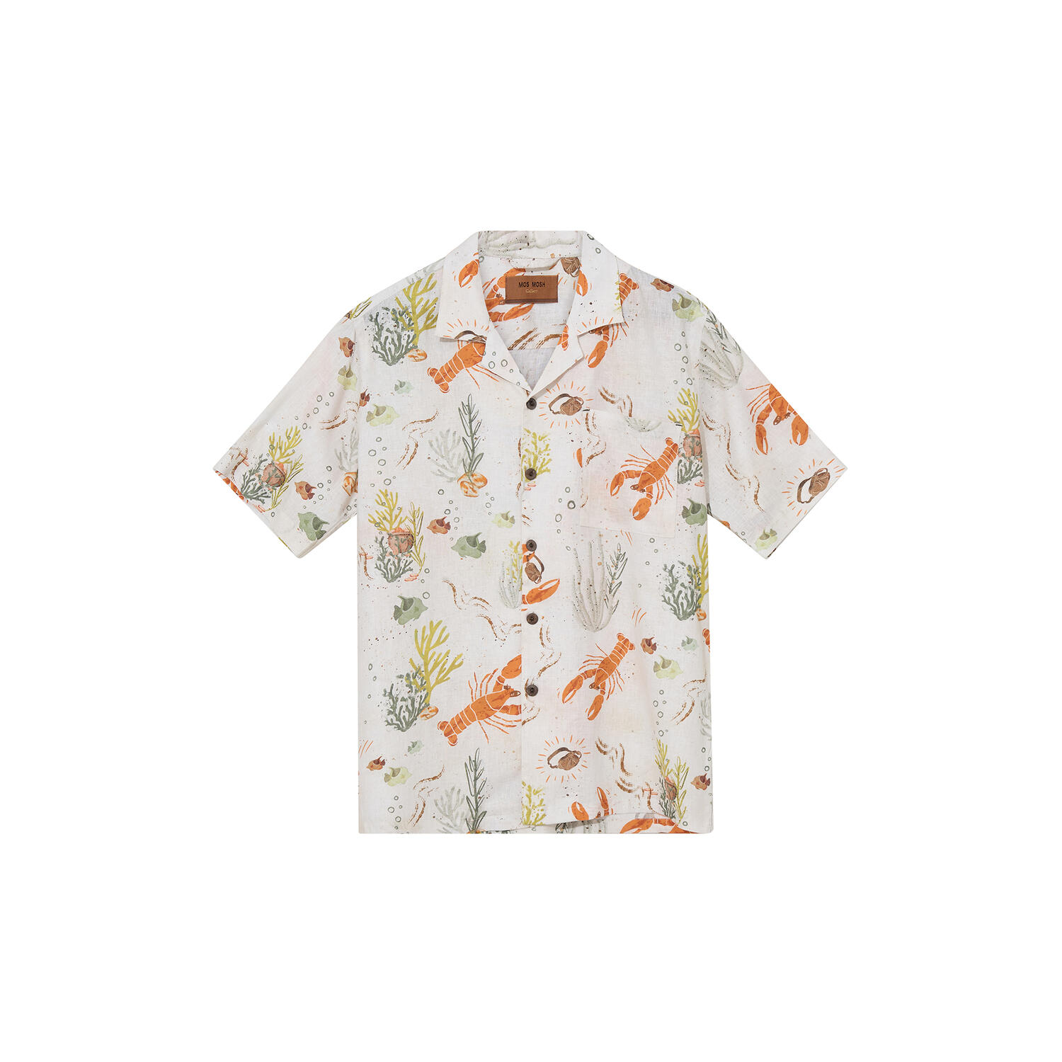 MMGBabel Chase SS Shirt, ecru