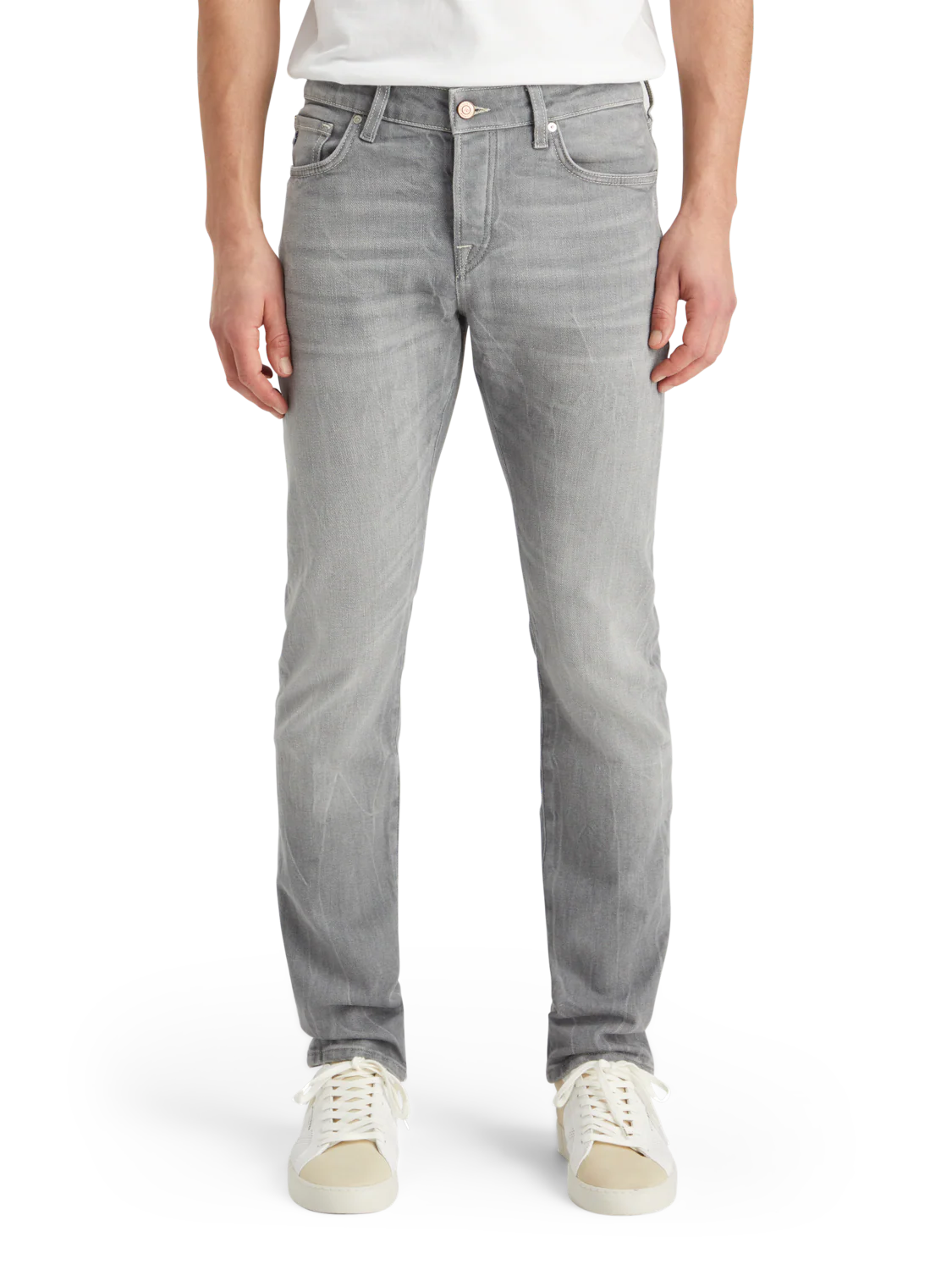 Essentials — Ralston Regular Slim Jeans | Grey Sands