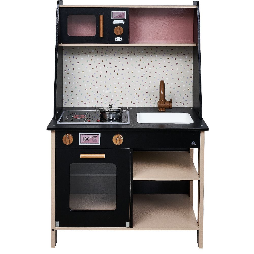 Cuisine électronique en bois L.60xP.34xH.93cm