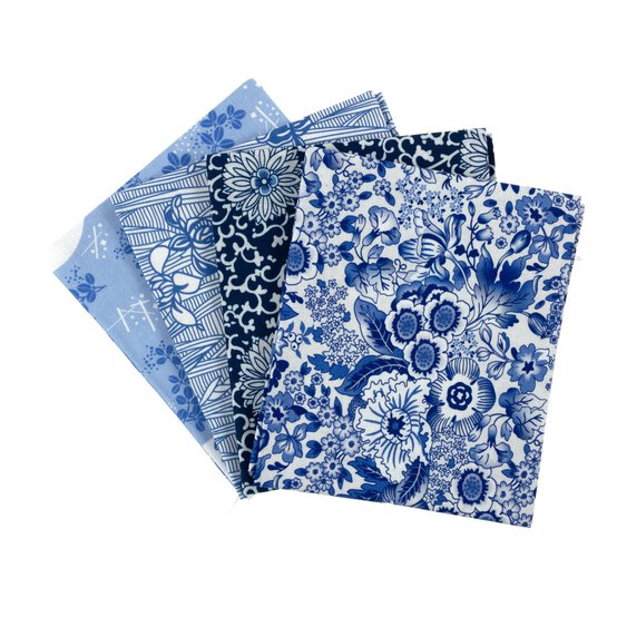 V&A Ethereal Garden Cotton Fat Quarters 4 Pack