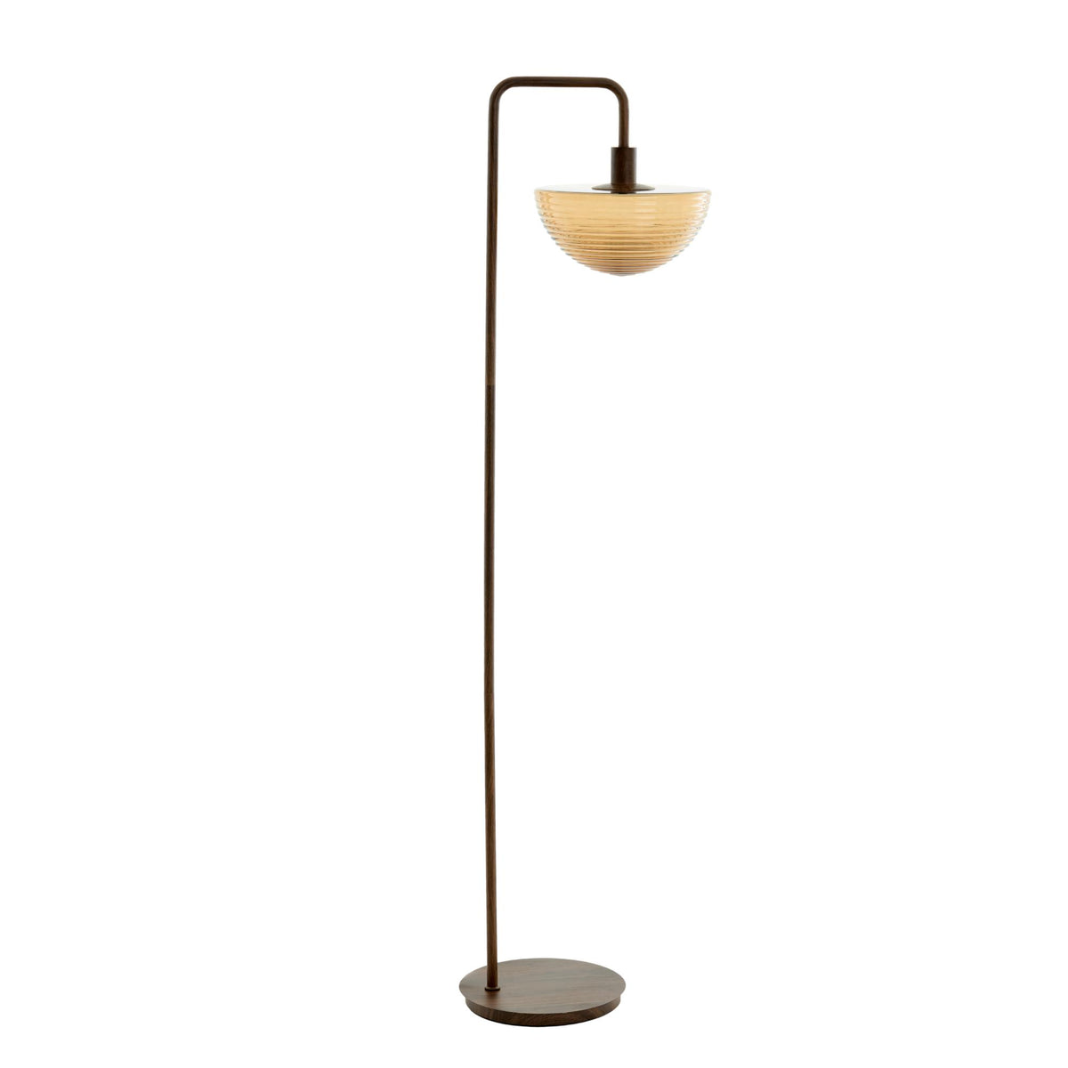 Light & Living vloerlamp Baylie - bruin - 43x30x165cm