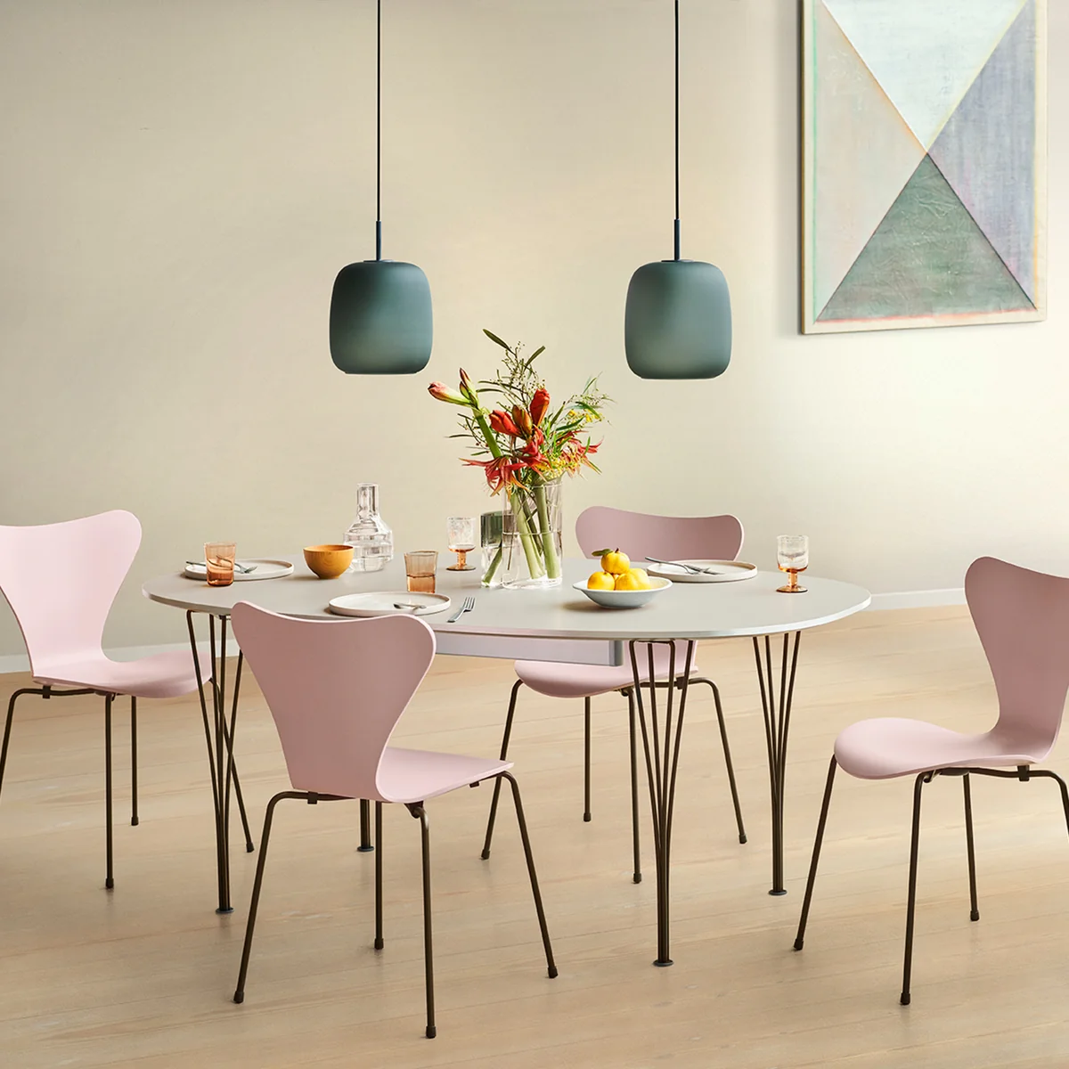 Fritz Hansen - Maluma H350 Pendelleuchte, Ø 235 mm, moss