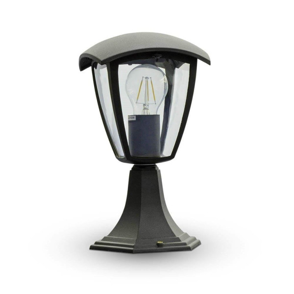 Lampa ogrodowa stojąca czarna 734 wys:29 cm 1xE27x60W IP44 V-TAC