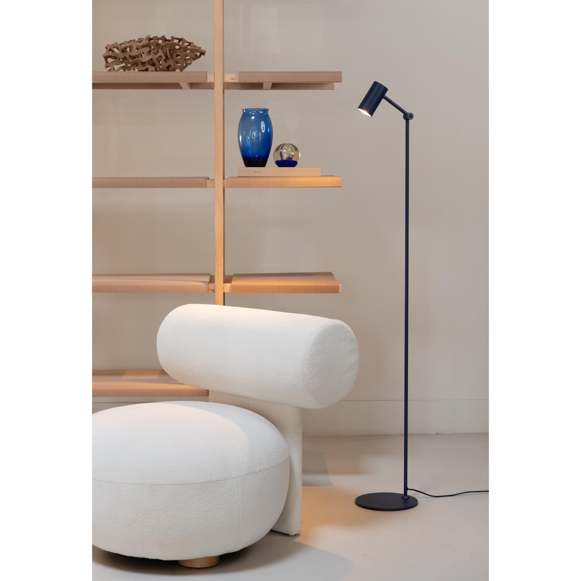 it's about RoMi Vloerlamp Montreux - Blauw - 22x22x134cm