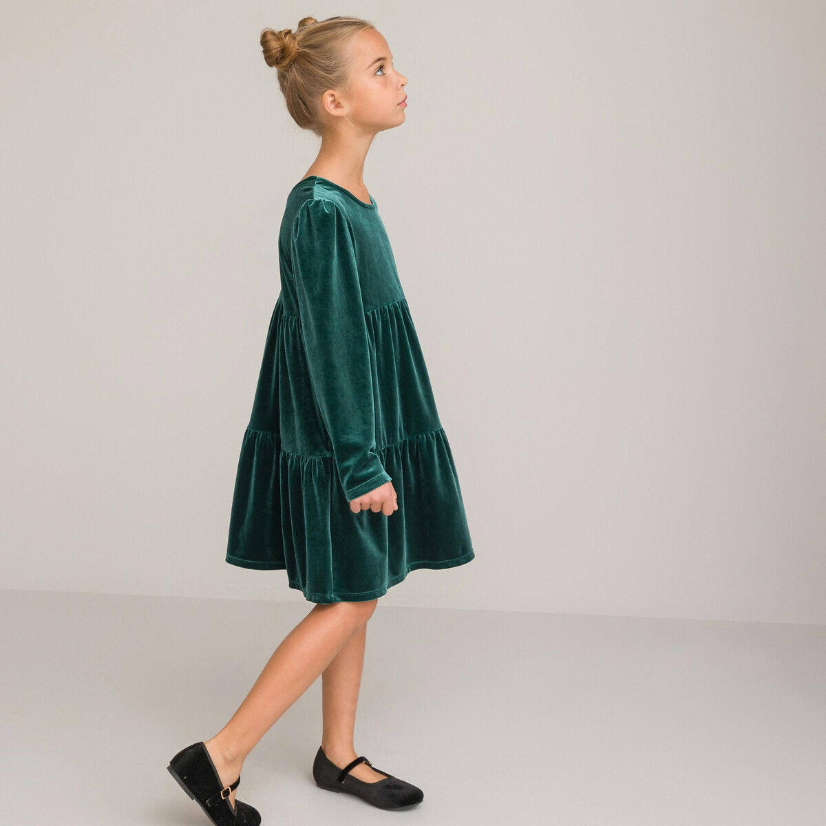 Robe patineuse manches longues 3-12 ans