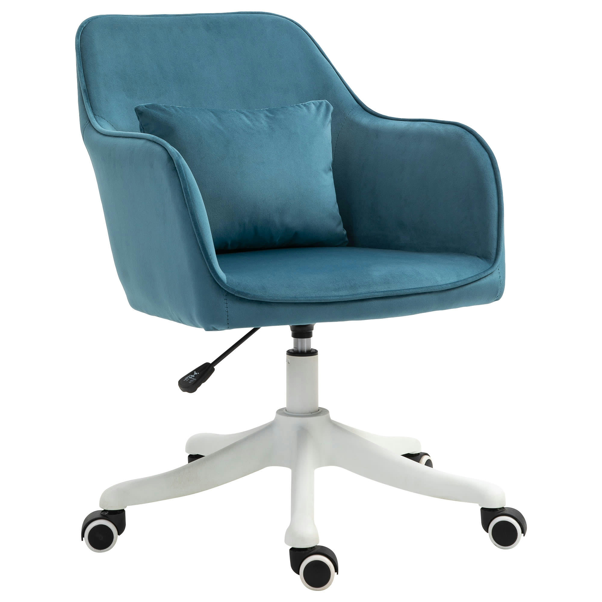 - Chaise de bureau massante velours