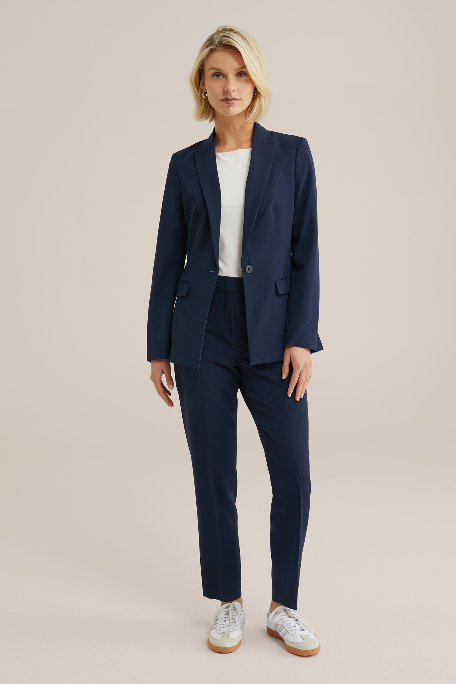 Dames slim fit pantalon