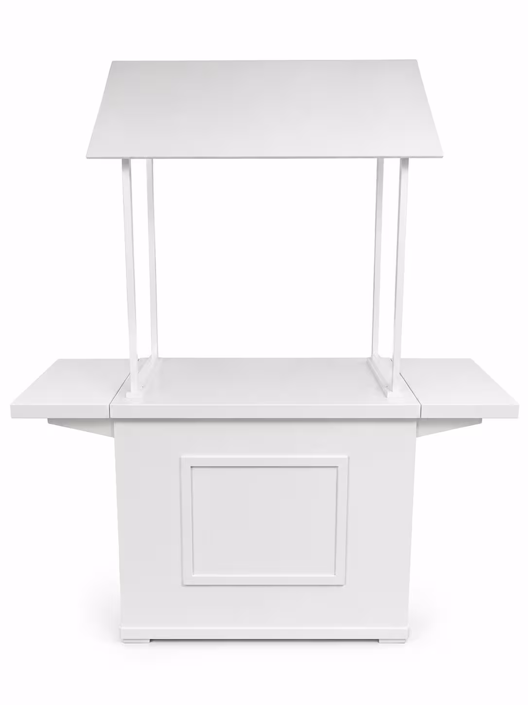 Wedding Event Cart – 74.8” Tall Luxury Coffee Cart Stand for Events, Mobile Champagne Bar, Wedding Beverage Station, Dessert Cart
