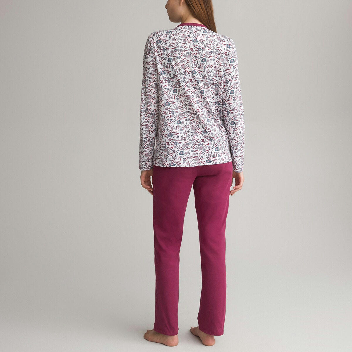 Pyjama imprimé, pur coton