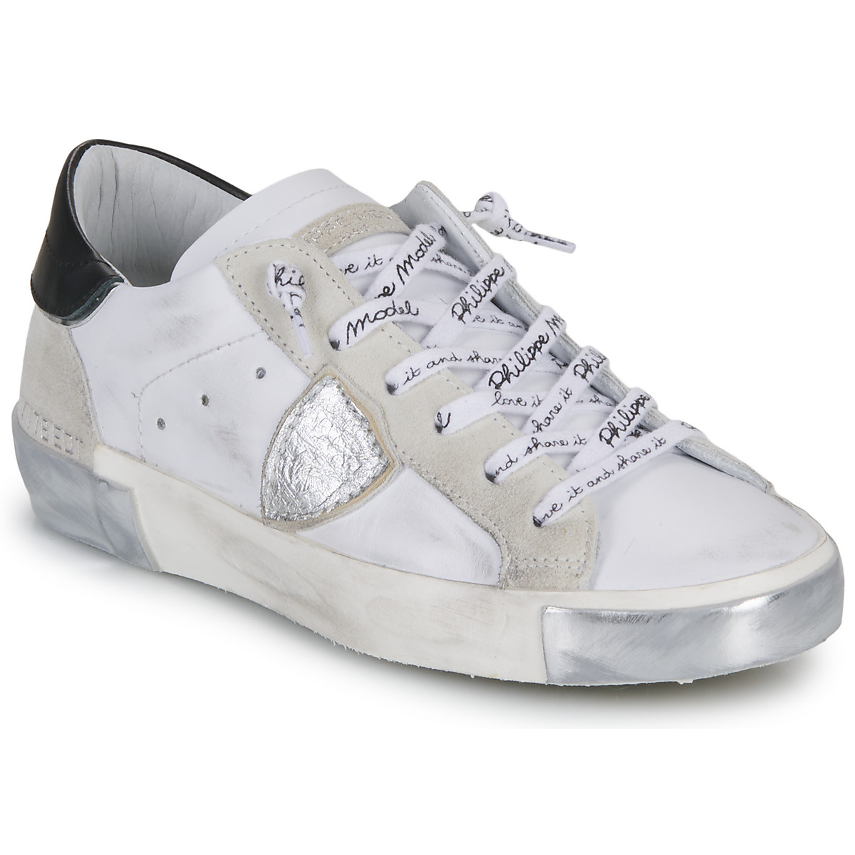 Philippe Model - PARIS - White / Silver / Black