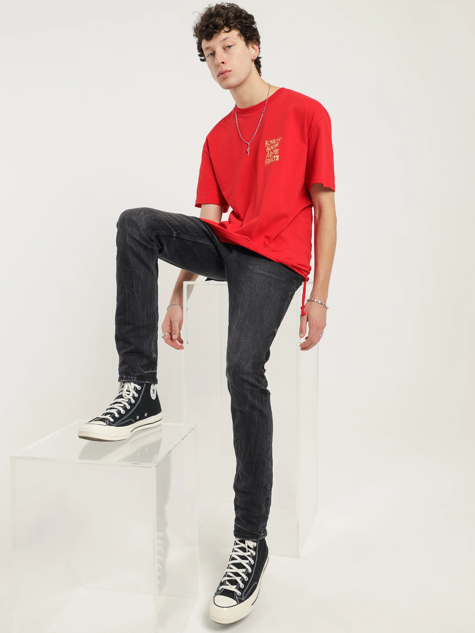 Hazlow Orange Jeans