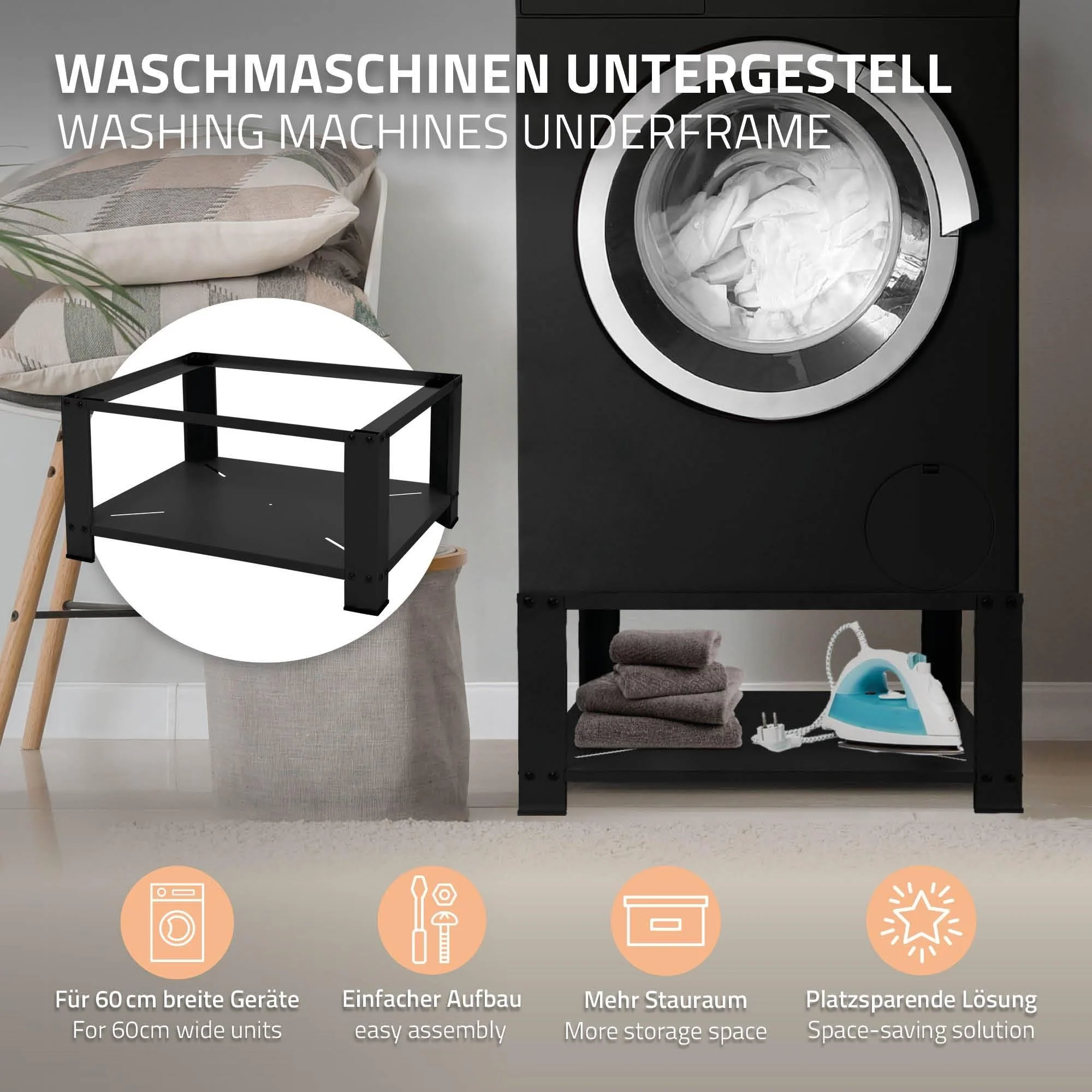 Wasmachineonderstel Cathy