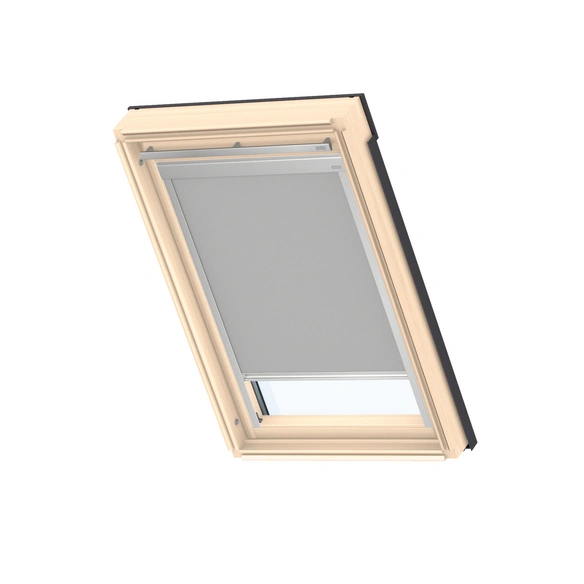 Verdunkelungsrollo »DBL F04 4204«, grau, Stoff