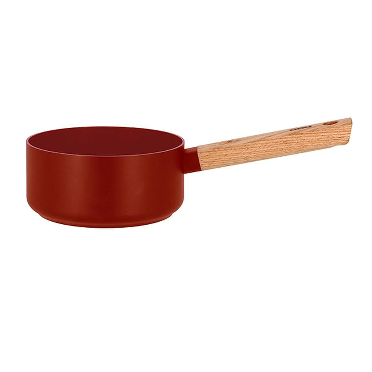 ECTOR - Casserole en aluminium/céramique paprika Ø16cm - compatible induction
