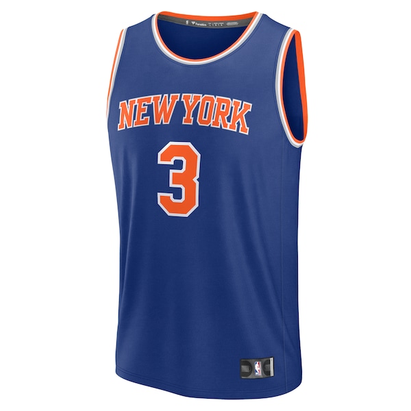 Josh Hart New York Knicks  Fast Break Replica Player Jersey - Icon Edition - Royal