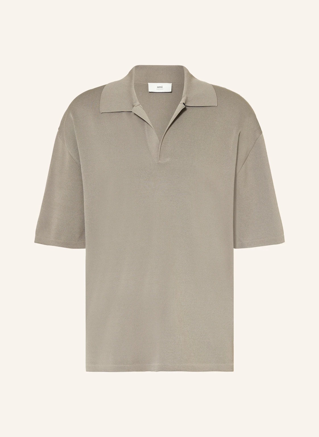 Ami Paris Strick-Poloshirt