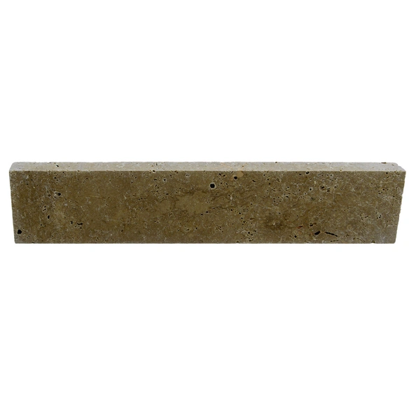 Randstein »Keona Brown«, Rasenkante, LxBxH: 100 x 7,5 x 20 cm, Travertin, braun/beige
