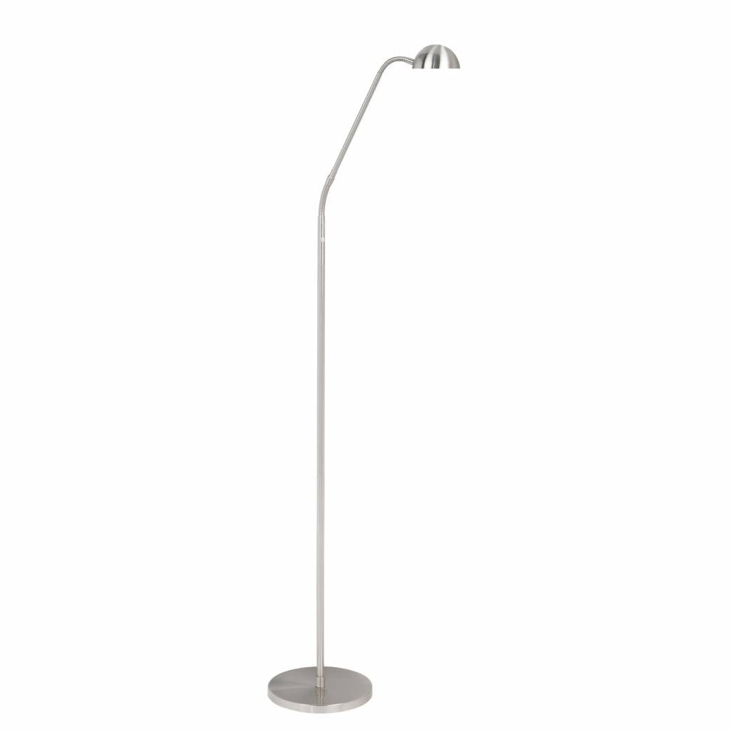 Highlight vloerlamp Parma - 1 lichts - 25 x 140  cm - mat chroom