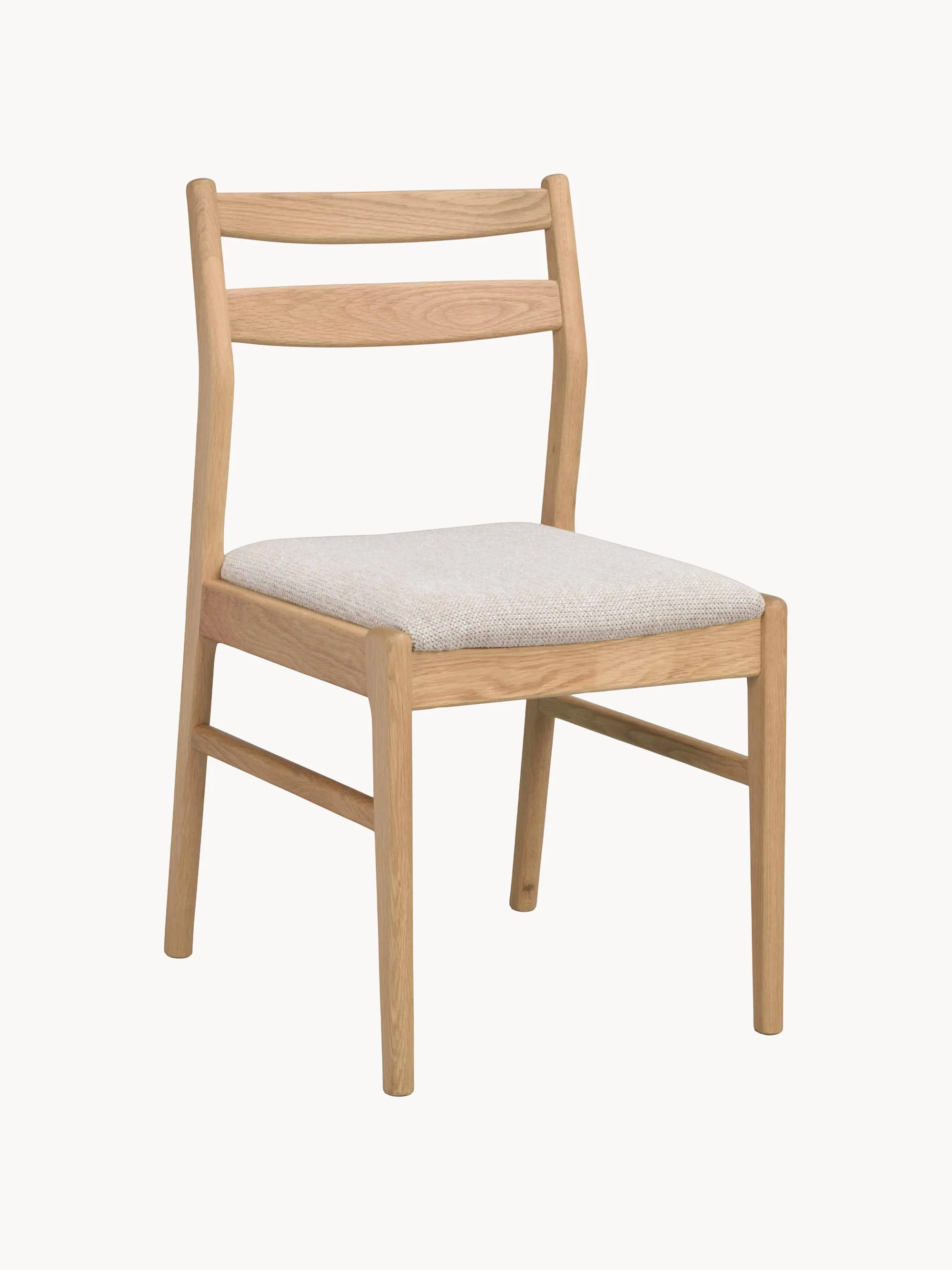 Stühle Kerwin aus Eichenholz, 2er-Set