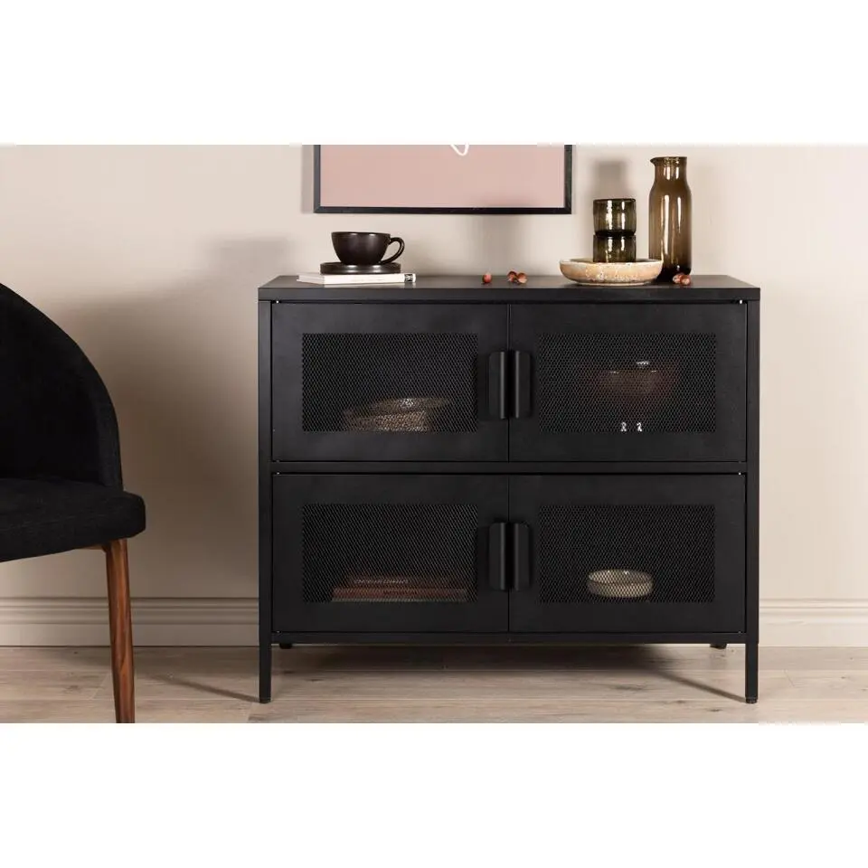 Svea - Niro dressoir - 90 cm - zwart