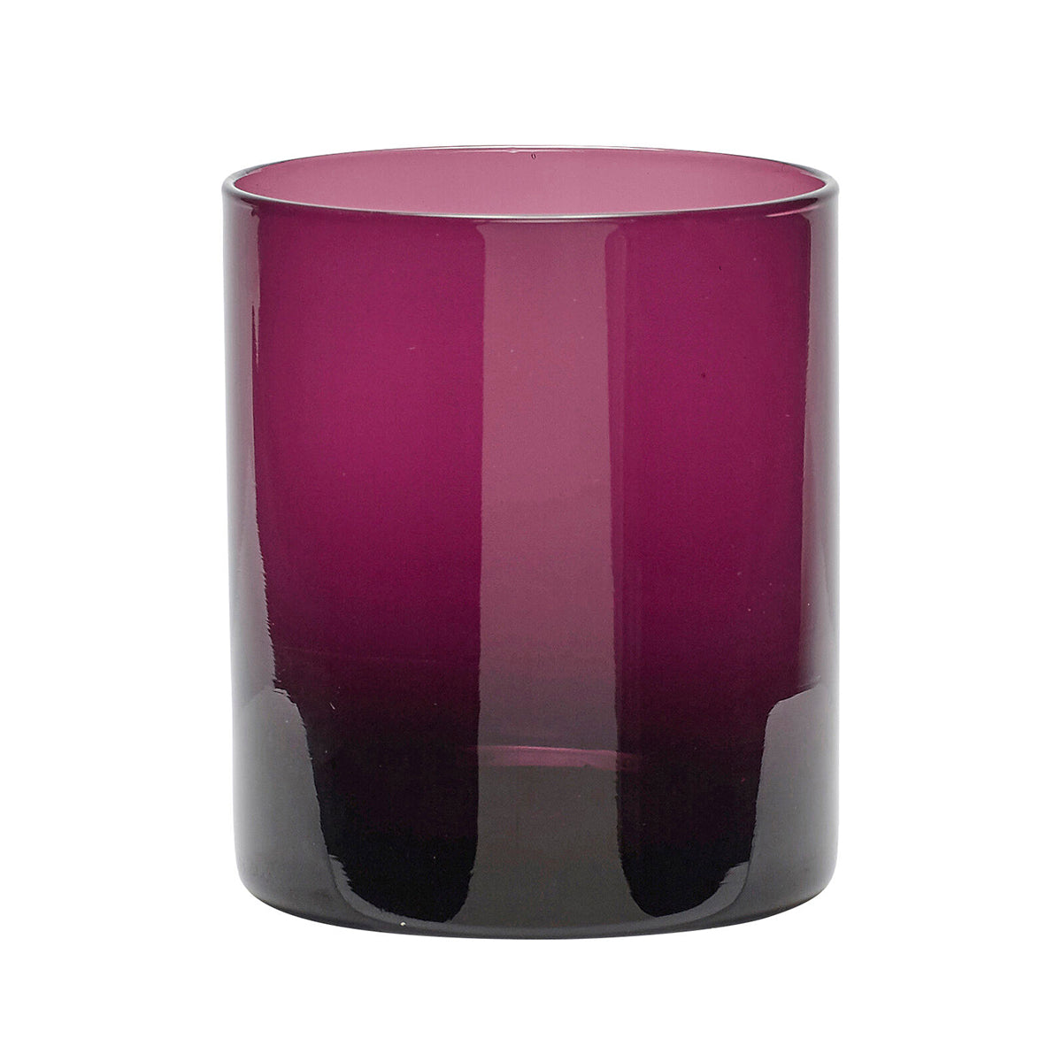 Hübsch theelichthouder Flicker - glas - ø9xh10cm