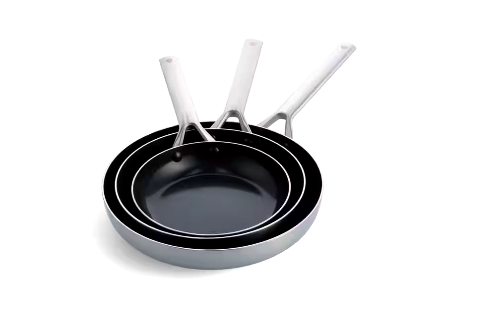 As Seen On TV Blue Diamond Triple Steel Frypan, 28-cm