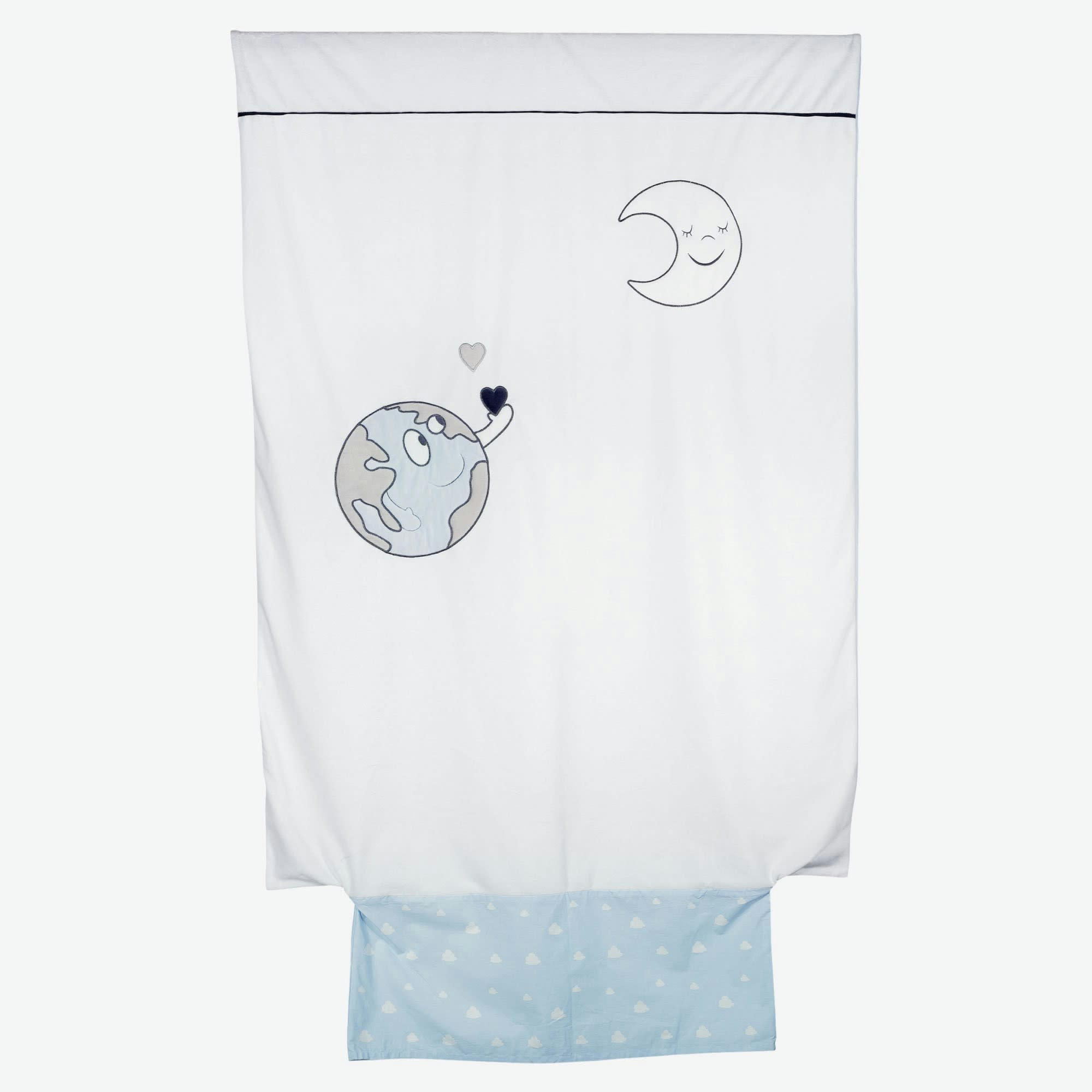 - Housse de couette  bébé - modèle Dream bébé 100X140cm Blanc