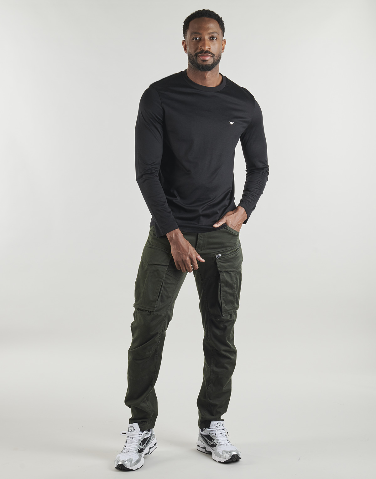 G-Star Raw - ROVIC ZIP 3D REGULAR TAPERED - Asphalt
