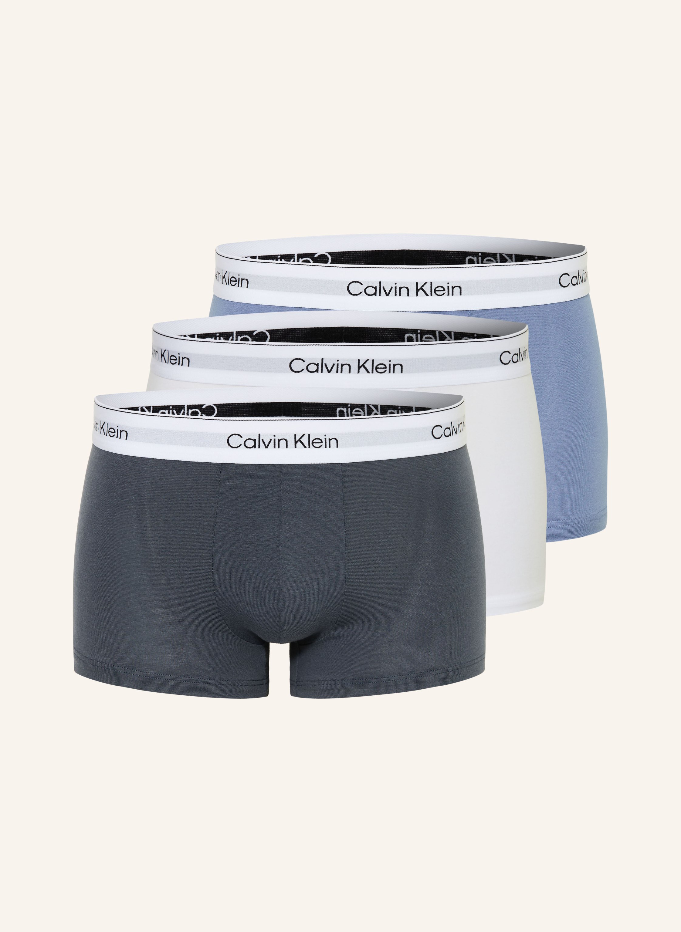 Calvin Klein 3er-Pack Boxershorts ICON COTTON STRETCH Low Rise