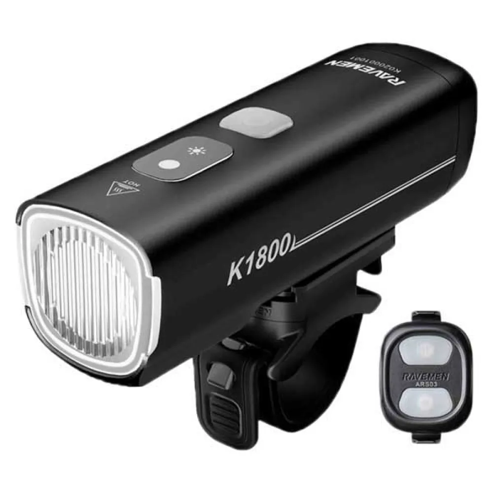 Ravemen K1800 front light