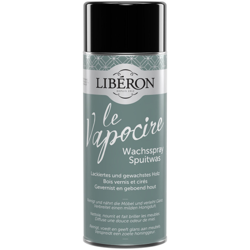 Cire pour bois Vapocire incolore 0,4 L LIBERON