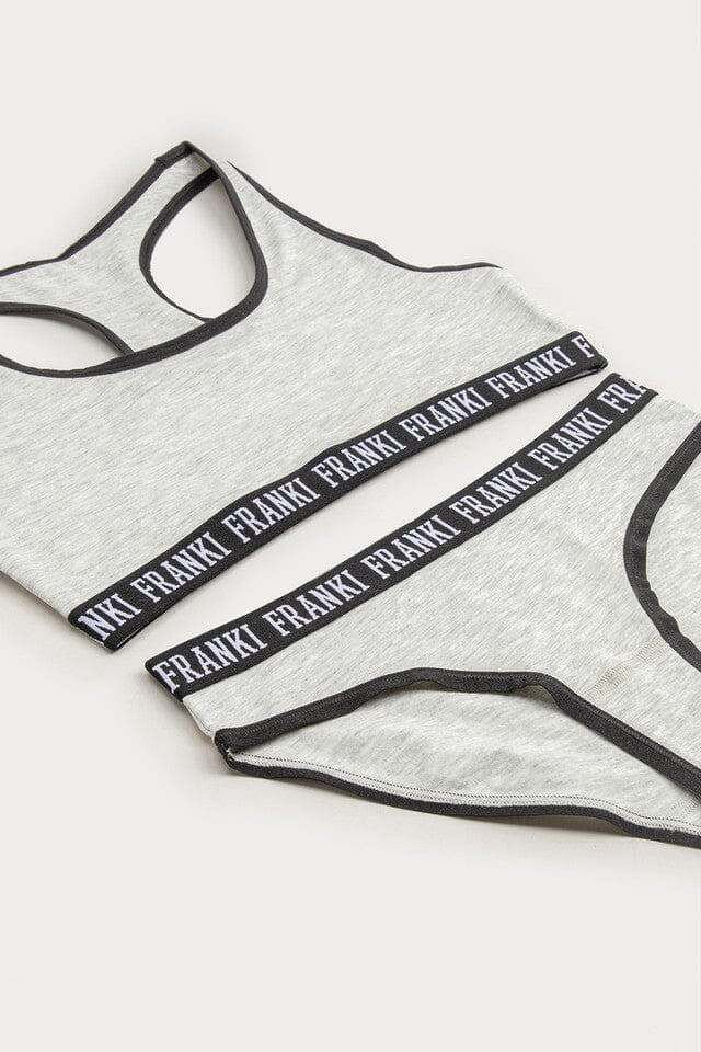 Hello Franki Racerback Sports Bra And Panty Set for girls