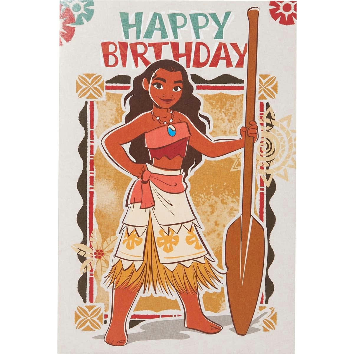 - Carte Anniversaire Disney Vaiana